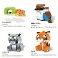 thumbnail image 2 of Cute Animal Assembled Building Blocks, Rabbit Building Blocks, Easter Bunny, Animal Model, Small Particle Block, Boy Toy, Girl Toy, Children's Toys, Gifts, 2 of 5