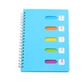 thumbnail image 1 of Side-spiral Notebooks Thicken Notepad Category Notepad Students Stationery for Diary Journal Travel (B5 Large Size Blue), 1 of 7