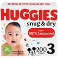 thumbnail image 3 of Huggies Snug & Dry Baby Diapers, Size 3 (16-28 lbs), 200 Ct (Select for More), 3 of 15