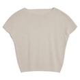 thumbnail image 5 of Kelon Blouses for Women Short Sleeve Shirts Cowl Neck Blouses Business Casual Outfits Summer Outfits 2026 Fashion Clothing Blouses, L, 5 of 5