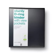 1" 3 Ring Binder Clear View - ub&ub