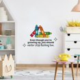 thumbnail image 2 of Having Fun School Classroom Quote Cartoon Quotes Decors Wall Sticker Art Design Decal for Girls Boys Kids Room Bedroom Nursery Kindergarten Home Decor Stickers Wall Art Vinyl Decoration (20x40 inch), 2 of 2