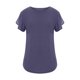 thumbnail image 5 of ICHUANYI Clearance Women Casual Round Neck Short Puff Sleeve Solid Color Pullover Blouse T-shirt Tops Loose Fit(Purple, XXL) ICHUANYI WER2023080905082, 5 of 6
