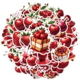 thumbnail image 2 of 35pcs-50pcs Fruity Stationery Stickers Cherry Cartoon Kids Stickers Funny Stickers for Laptops Notebooks Suitcases, 2 of 9
