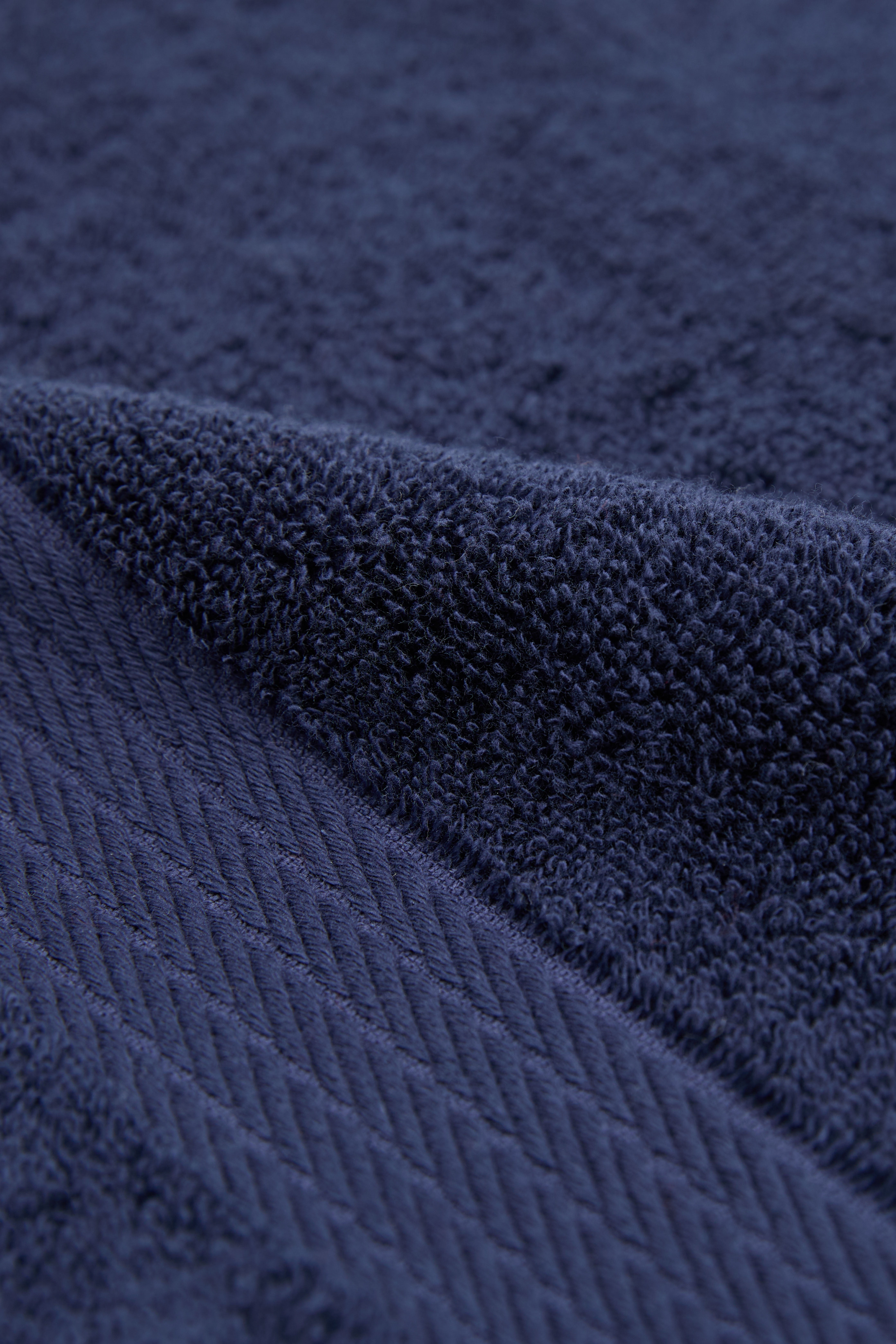 Ozdilek 6-Piece Washcloth Set 13x13 Bath Towels 100% Turkish Cotton, 600 GSM, Soft, Gentle on Sensitive Skin, Multi-Purpose Use, Washable, Reusable, Ideal for Baby Care & Spa 6 Towels  (Navy Blue)