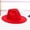 Red, variant on Wide Fedora Wool Hat for Women Men, Classic Trendy Panama Style Dress Hat, Fashion Party Travel Outdoor Formal Fedora Hat,Black