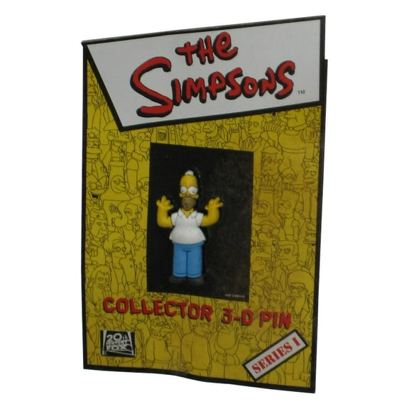 The Simpsons Series 1 (2003) Hot Properties Homer Ooh Collector 3-D Pin