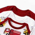 thumbnail image 3 of PatPat Baby Boy/Girl Playful Print 3pcs Rompers Set, 3 of 7