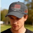 thumbnail image 4 of USA 250th Anniversary Hat 1776–2026 – Patriotic American Baseball Cap Adjustable Retro Embroidered Independence Day Cap for July 4th Festival Collectible Gift, 4 of 5