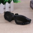 thumbnail image 2 of Gafas tácticas de malla metálica Protección para los ojos Gafas resistentes a los golpes (Negro) FLhrweasw Nuevo, 2 of 6
