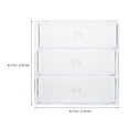 thumbnail image 3 of Tineasur Clear Acrylic Multi-Tier Makeup Organizer for Cosmetics Storage, Vanity Display, and Space-Saving Solution, 3 of 6