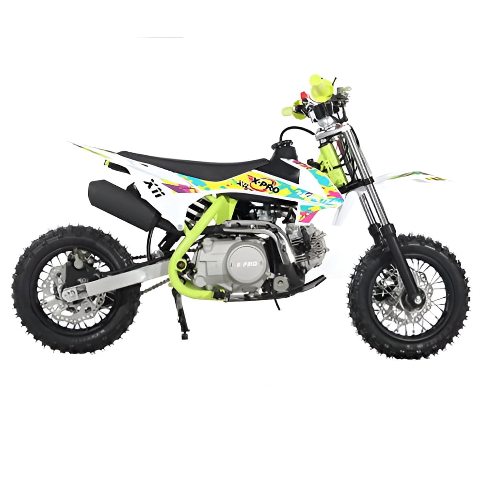 X-Pro X11 Gasoline 110 cc 5 kW Dirt Bike - Green