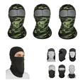 thumbnail image 2 of 3pzs Bandanas Moto Full Pasamontañas Militar Táctico Bandana Belug, Verde camuflaje, 2 of 5