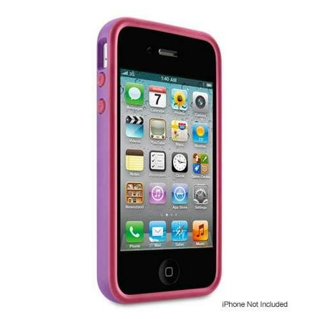 Belkin Essential 050 F8Z813ebC06 iPhone 4/4S Case - Two-Tone Translucent Palette , Flexible TPU Material, Impact Protect