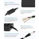 thumbnail image 4 of Adaptador CA a CC ALITOVE 24V 3A Negro con Conector de Salida DC 5,5x2,1 mm para Luz de Tira LED y C, 4 of 7