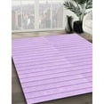 thumbnail image 3 of Ahgly Company Machine Washable Indoor Rectangle Transitional Heliotrope Purple Area Rugs, 5' x 7', 3 of 7