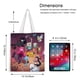 thumbnail image 5 of Adventure Time Bolso de tela con estampado de lienzo para mujer, bolsa de compras reutilizable y estética, con cremallera interior, regalo para mujer,40*40cm., 5 of 6