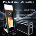 thumbnail image 6 of Portable Photo Booth Machine 65inch Mirror Magic Selfie Machine with 32inch LCD Touch Screen APP Control with Flight Case for Wedding, 6 of 9