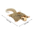 thumbnail image 2 of Flying Squirrel Hand Toy Soft Cute Stuffed Animal Doll, 2 of 8