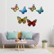 thumbnail image 3 of Paquete de 6 mariposas CUTICAT decoración de pared coloridas 3D 16.5x12cm, 3 of 7