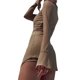 thumbnail image 2 of Sunloudy Vestido camisero con botones para mujer, mini vestido ajustado de manga larga de malla transparente de color sólido Sunloudy  moda, 2 of 10