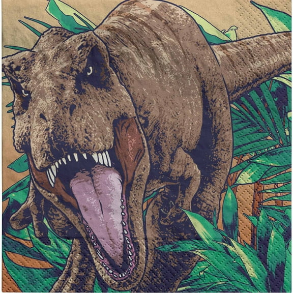 Jurassic World 'Into the Wild' Lunch Napkins (16ct)