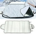 thumbnail image 3 of Protección parabrisas coche invierno Ice Frost Guard protección solar Blanco talla única BANYUO Electrónica, 3 of 5