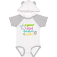 thumbnail image 3 of Inktastic Bunny Kisses Easter Wishes, Bunny, Easter Egg Boys or Girls Baby Bodysuit, 3 of 5