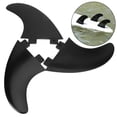 thumbnail image 1 of Surfboard Tail Fin, Surfboard Fin, Nylon Plastic 3Pcs FCS for Surfing Outdoor Surfboard Tail Fin, 1 of 8