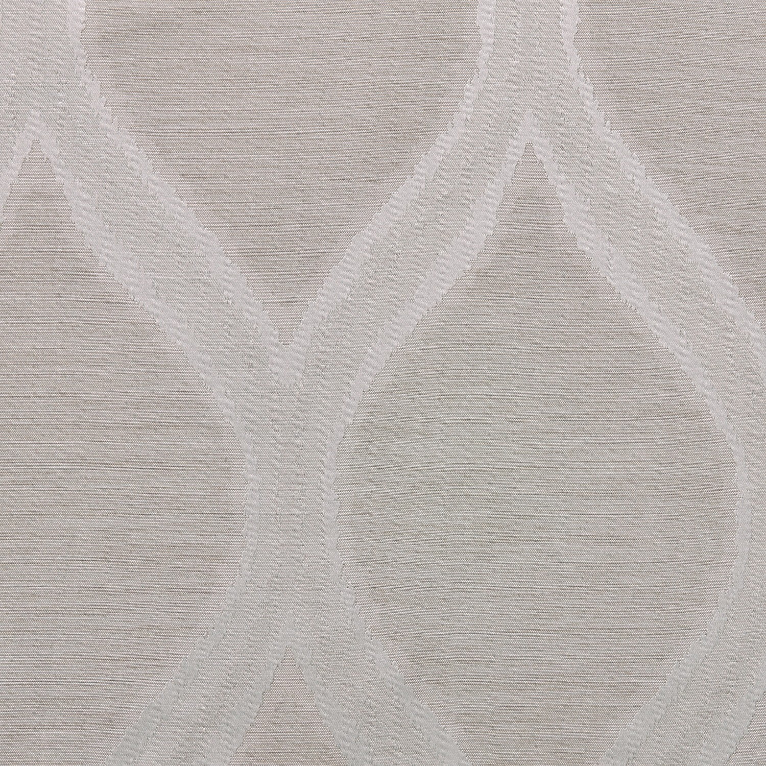Exclusive Home Montrose Ogee Geometric Textured Linen Grommet Top Curtain Panel Pair, 54"x96", Linen