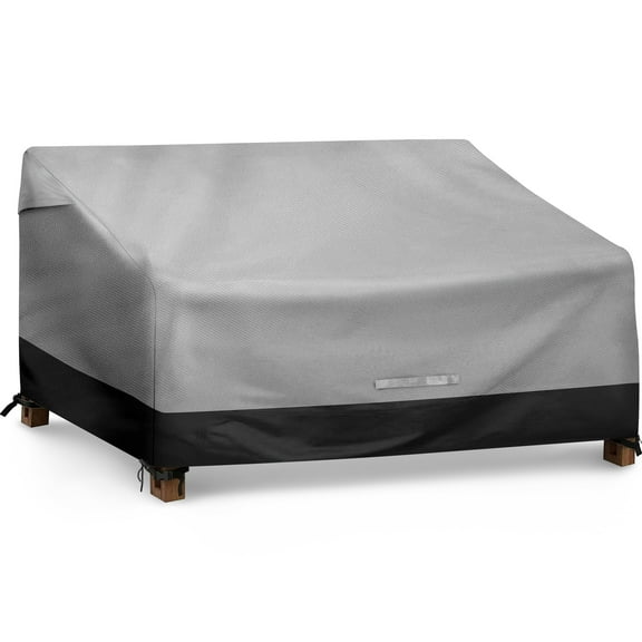 2-Seater Outdoor loveseat Cover, EEEkit Waterproof Patio Sofa Cover, Heavy Duty Furniture Covers