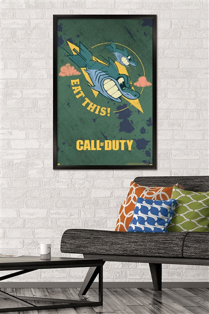 Call of Duty: Vanguard - Eat This Wall Poster, 22.375" x 34", Framed