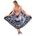 thumbnail image 3 of HAPPY BAY Women's Beach Wrap Bikini Wraps Sarong Coverup Skirt Bathing suit Swimwear Swimsuit Coverup for Women One Size Navy Blue_N938, 3 of 3