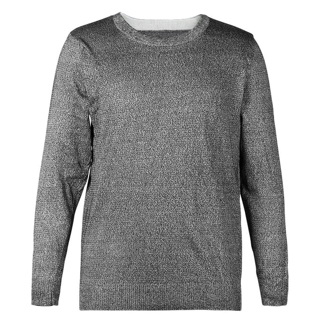 Ropa anticortes resistente a cortes de nivel 5: manga larga, cuello redondo (L, 72 CM)