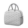 thumbnail image 1 of Checkered Pattern Lunch Tote – Retro Plaid Design, Portable Insulated Cooler Bag for Office and Picnic, 1 of 1