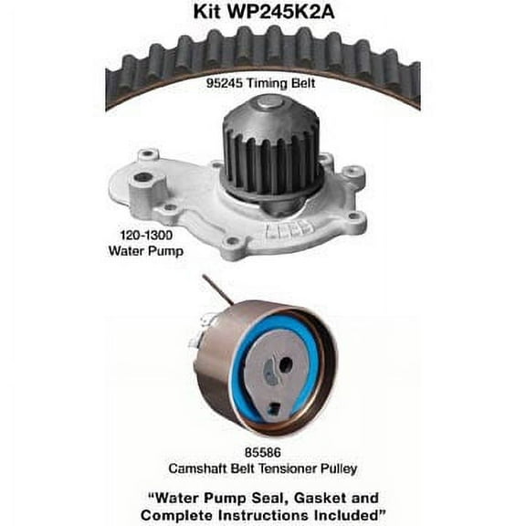 Dayco Premium T-Belt Kit w/ Water Pump, Without Seals Fits select: 2001-2005 DODGE NEON, 2000 CHRYSLER NEON