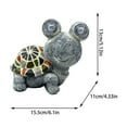 thumbnail image 2 of Matoen Solar Frog Garden Statues with Hand-Painted Pattern Resin Yard Decorations Outdoor Sculptures for Patio Porch Housewarming Birthday Gifts for Children Women, 2 of 5