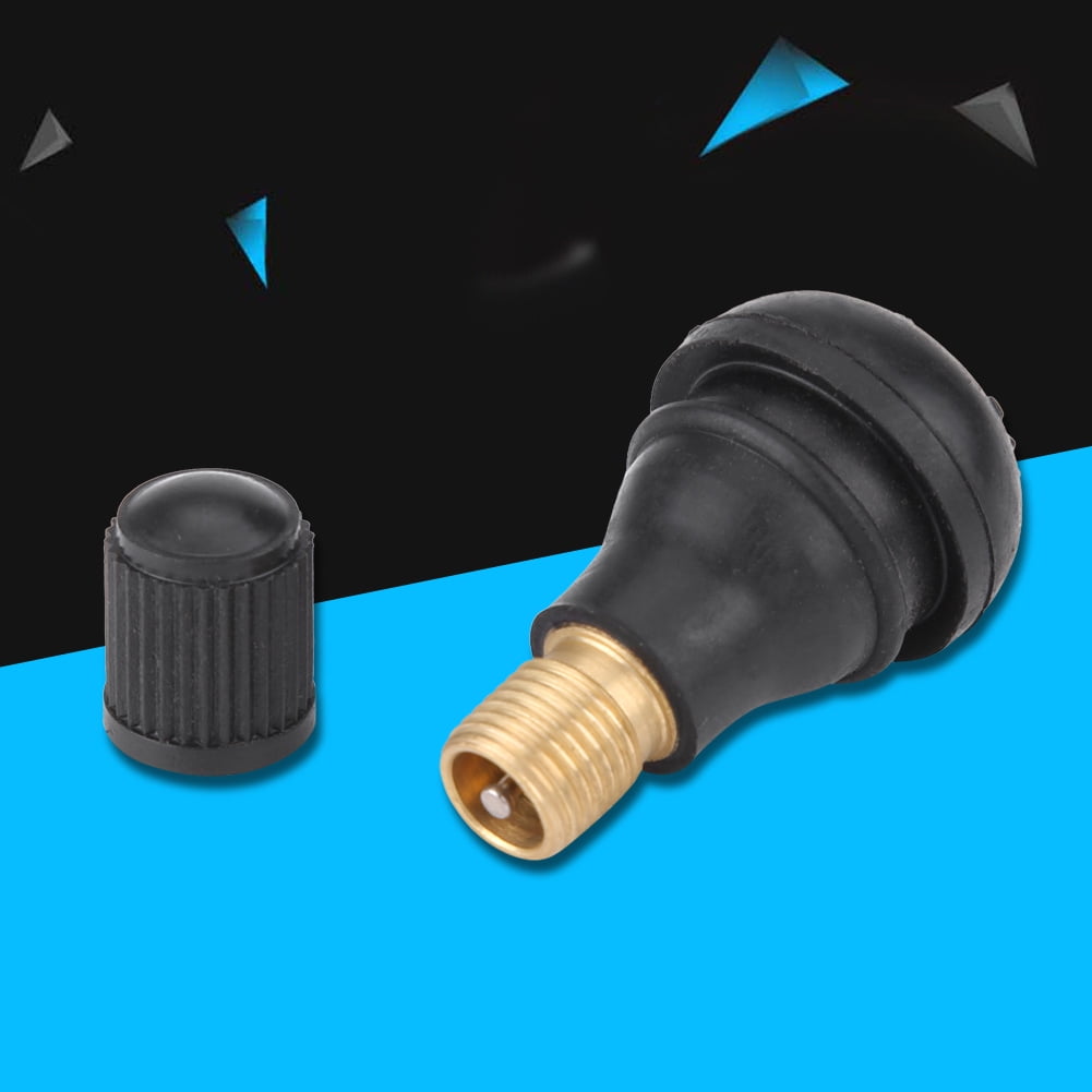 Tige De Valve De Pneu En Caoutchouc TR412, 10 Pièces, Pour