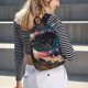 thumbnail image 5 of Easygdp Abstract Peacock Painting Mochila de Lona Resistente para Laptop, Compatible con Laptops de 15 a 17 pulgadas, Ideal para Escuela, Trabajo y Viajes-Small, 5 of 5