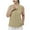 Brown, variant on Lace-Trim Modal Blend Sleepshirt Free Size Sleeveless Nightshirt with Breathable Cotton Blend Stretchy Home Lounge Wear