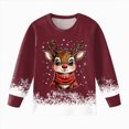 thumbnail image 5 of TOWED22 Boys Girls Christmas Pajamas Xmas Graphic Long Sleeve Pant Sets Pjs Kids Holiday Sleepwear, 5 of 5