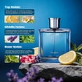 thumbnail image 3 of Perfume MivaSun Luxury Cologne Eau de Parfum para hombre, 100 ml, 3 of 9