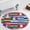 style-13, variant on Bookworm Antique Book Library Round Area Rugs for Bedroom Living Room, 5FT Soft Comfy Indoor Circle Carpets, Carpet Home Decor Floor Mat