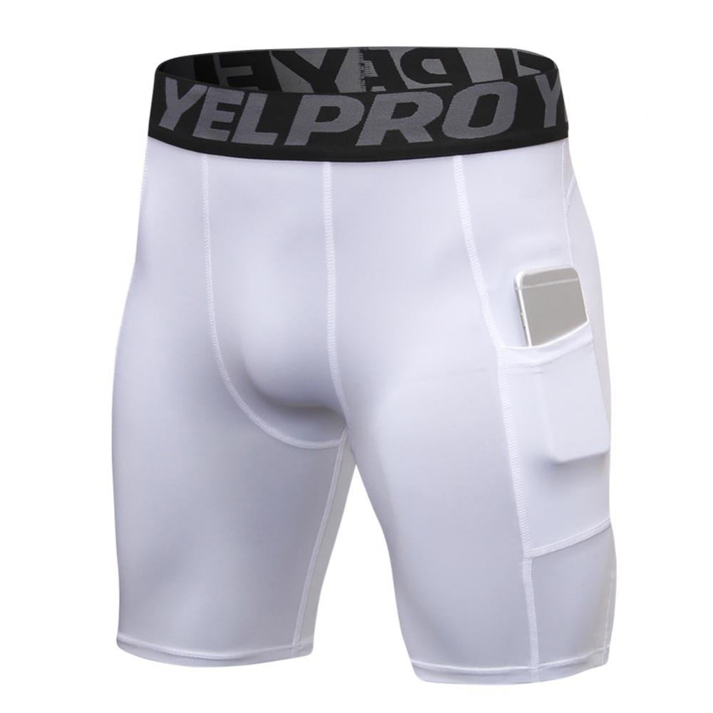 Mens Compression Shorts Tights Details about   Flex-Fit Running Shorts Base Layer Boxer Pants 