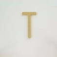 thumbnail image 4 of Package of 1, 12 Inch X 1/2" Thickness MDF Letter T in The Century Gothic Font, Thick, Upper Case for Art & Craft Project, Made in USA, 4 of 4