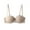 Beige, variant on Padded Sports Bra Women Padded Bra Feature V-Neck Nursing Bra Style W-274 Beige 75A