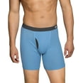 thumbnail image 2 of Fruit of the Loom Men's Coolzone Boxer Briefs (Assorted Colors), 6 Pack - Black/Gray, Medium, 2 of 4