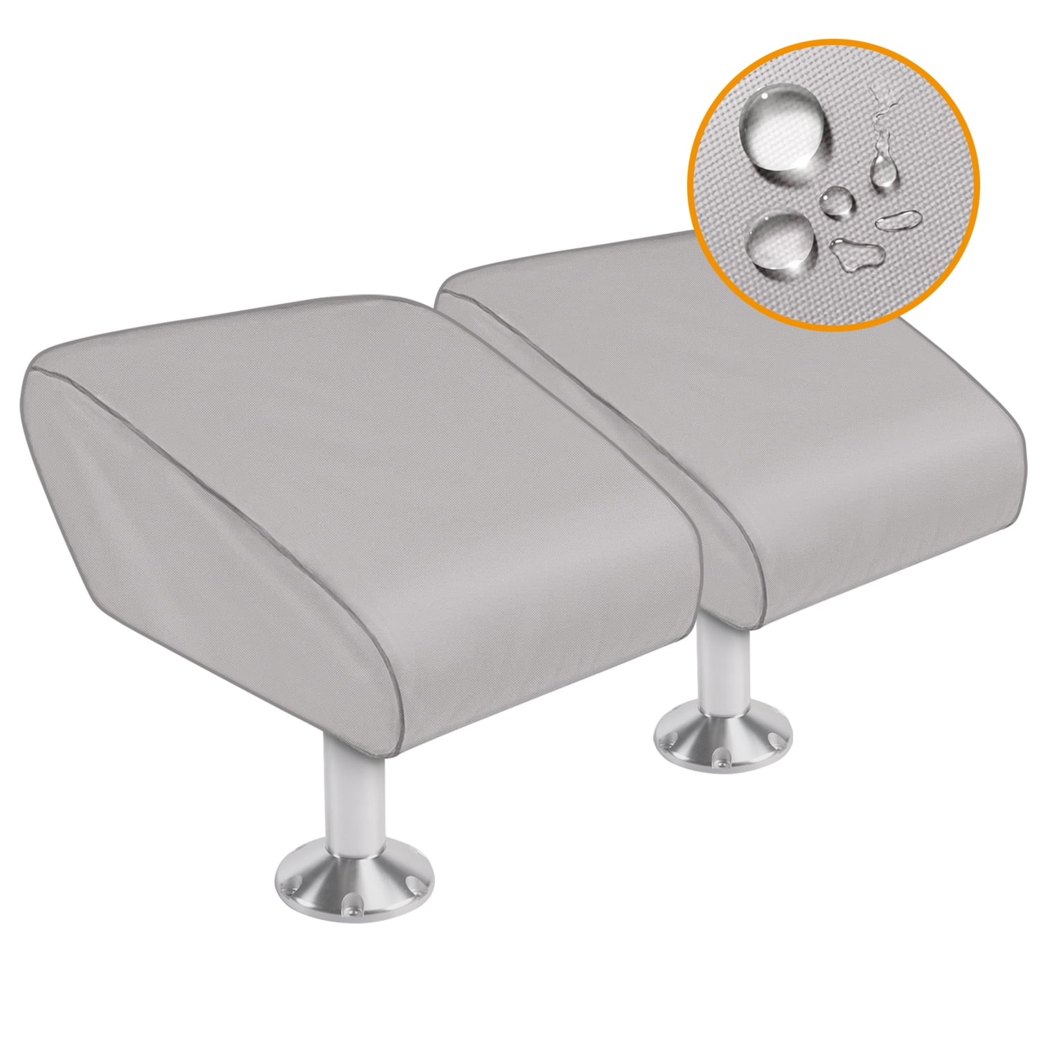 56x61x64cm Boat Seat Cover Waterproof Anti UV Dust Elastic Marine Folding Seat Cover Ship Rotate