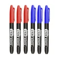 thumbnail image 1 of Rotulador permanente, marcadores de dibujo, negro, azul, rojo, tinta impermeable, bolígrafos para bocetos, papelería, arte, suministros escolares para vidrio y Metal, 1 of 5