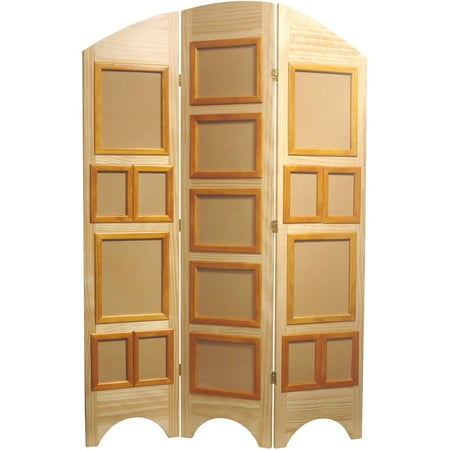Oriental Furniture 5 1/2 ft. Tall Arc Top Photo Screen